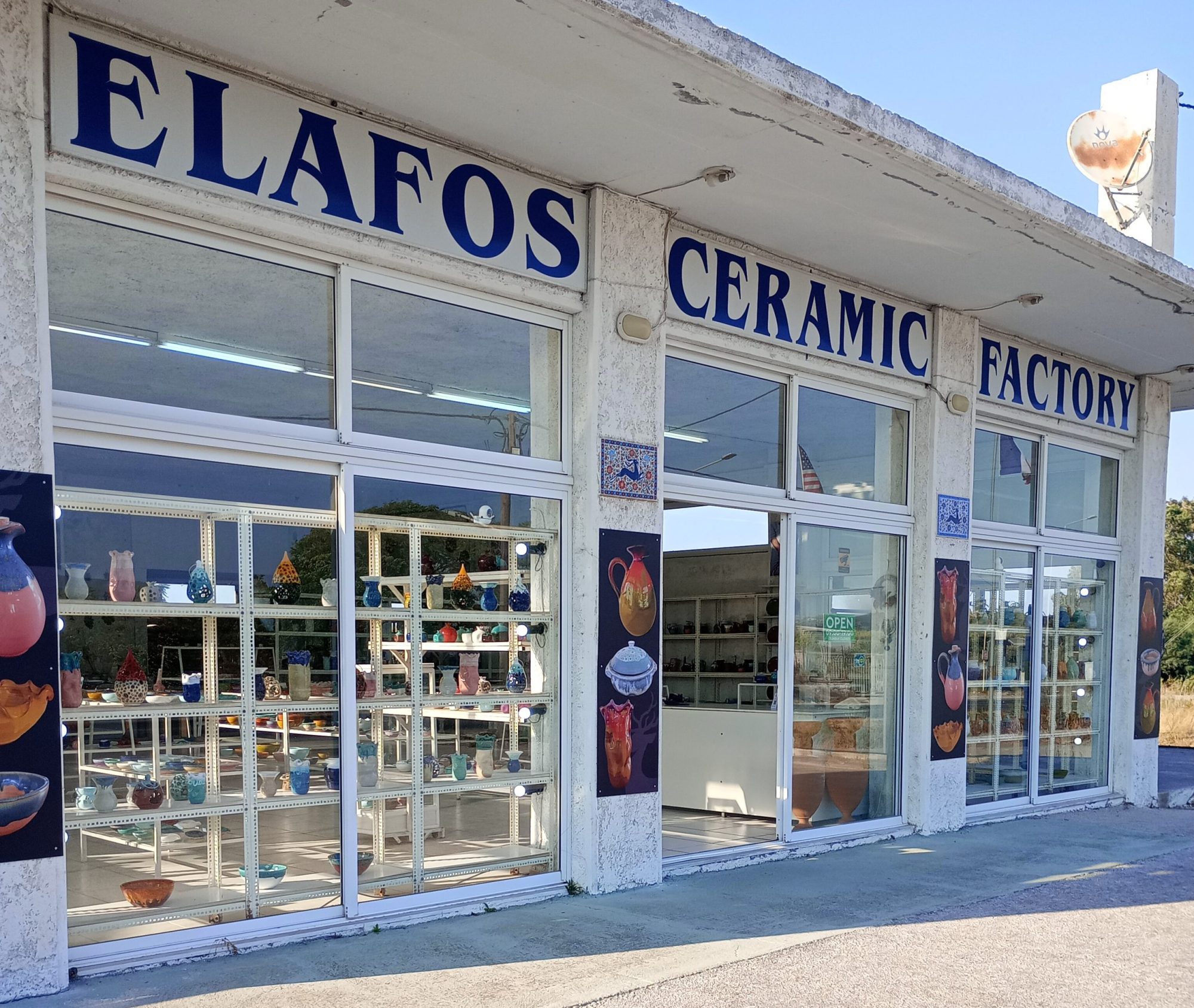 Elafos Ceramic Factory Rhodes
